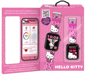 Smartwatch z Bluetooth Hello Kitty 12 funkcji i aplikacja Hello Kitty HK50264