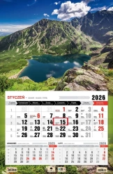 Kalendarz 2026 jednodzielny 3XL Tatry - Pan Kalendarzyk