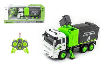 Pojazd sterowany radiowo pilotem śmieciarka 2w1 - SWEDE