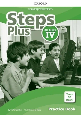 Steps Plus 4 materiał ćwiczeniowe z kodem OXFORD - praca zbiorowa