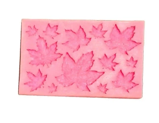 Forma silikonowa liście klonu - Galeria Hobby