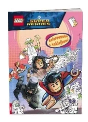 LEGO(R) DC Super Heroes. Kolorowanka z naklejkami - praca zbiorowa
