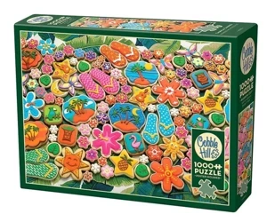 Puzzle 1000 Tropikalne ciasteczka G3 - Cobble Hill
