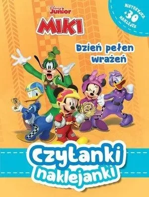 Czytanki naklejanki. Dzień pełen wrażeń - praca zbiorowa