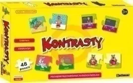 Puzzle edukacyjne 50 kontrasty - Sellmar