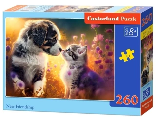 Puzzle 260 New Friendship CASTOR - Castorland