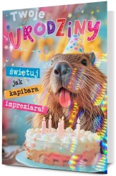 Karnet B6 Urodziny - Pan Dragon