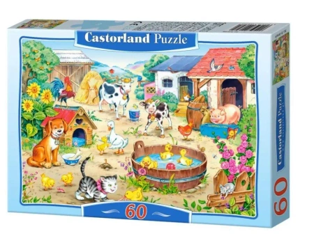 Puzzle 60 Farma CASTOR - Castorland