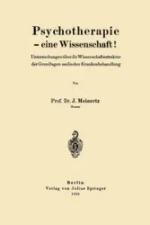 Psychotherapie - eine Wissenschaft! - Meinertz J.