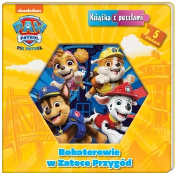 Psi Patrol. Psi Patrol. Książka z puzzlami - praca zbiorowa