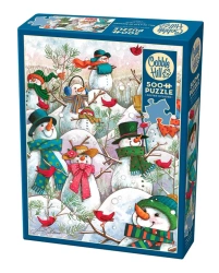 Puzzle 500 Zlot bałwanów 112268 - Cobble Hill