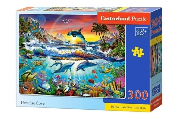 Puzzle 300 Rajska zatoka CASTOR - Castorland