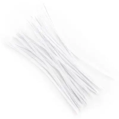 Druciki kreatywne białe 30 cm 25szt - Dalprint