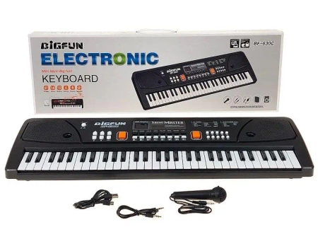 Organki 61 klawiszy z mikrofonem ładowarka USB - ADAR