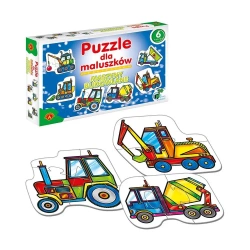 Puzzle dla maluszków - maszyny budowlane ALEX - Alexander