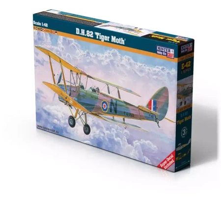 D.H 82 Tiger Moth, E-42, 1:48