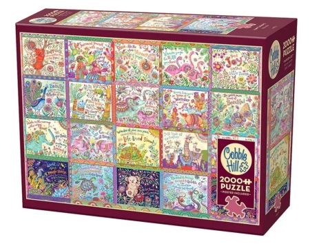 Puzzle Cobble Hill 2000 elementów Cobble Hill Puzzle 2000 el. Pozytywne myśli 625012490238