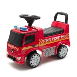 Jeździk Mercedes Straż pożarna czerwony dźwięk - Baby Mix