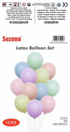 Balony 12szt - Sezona