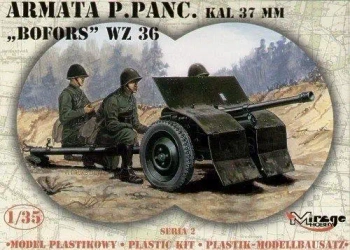 Armata Przeciw - Pancerna "BOFORS" - Mirage Hobby