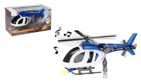 Pojazd helikopter policyjny ze światłem i dźwiękiem - SWEDE