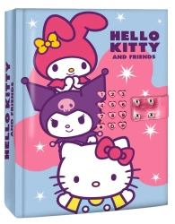 Pamiętnik na kod grający Hello Kitty HK50185 - Kids Euroswan