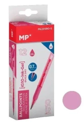 Długopis żelowy różowy (12szt) - MP Main Paper