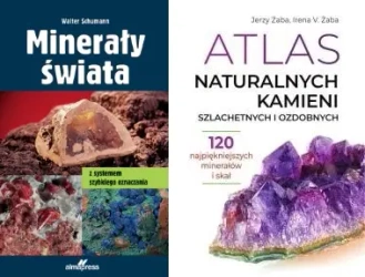 Atlas naturalnych kamieni szlachetnych i ozdobnych + Minerały świata - Walter Schumann