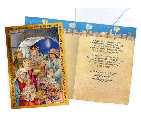Karnet B6 Boże Narodzenie - Kukartka