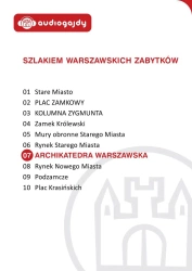 audiobook Archikatedra warszawska. Szlakiem warszawskich zabytków - Ewa Chęć