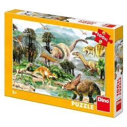 Puzzle 100 XL Dinozaury - Dino Toys