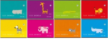 Blok rysunkowy A4/20K Black&Blue kids (10szt) - INTERDRUK