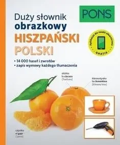 Duży słownik obrazkowy Hiszpański PONS - praca zbiorowa