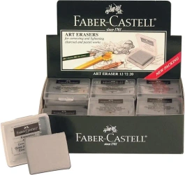 Gumka artystyczna chlebowa szara(18szt) FABER CAST - Faber Castell