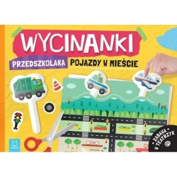 Wycinanki przedszkolaka. Pojazdy w mieście - Agata Kaczyńka