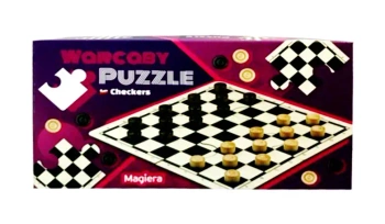 Warcaby puzzle 25cm - Rafał Magiera