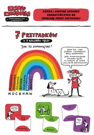 Ekipa rzeczownika Nieprzypadkowa gra o przypadkach - Justyna Kesler
