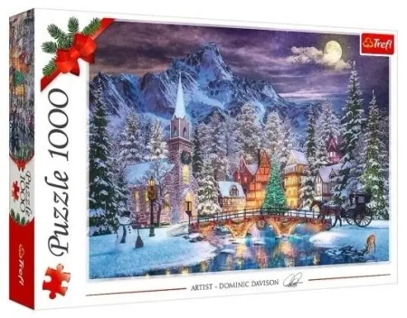 Puzzle 1000 Świąteczna atmosfera - Trefl