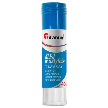 Klej w sztyfcie 40g (12szt) - Titanum
