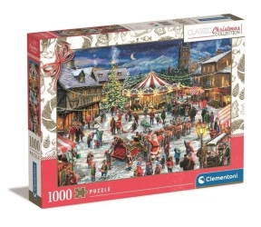Puzzle 1000 Classic Christmas Collection - Clementoni