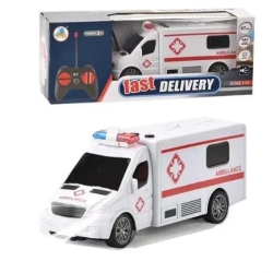 Ambulans R/C + ładowarka + św/dź - Ciuciubabka