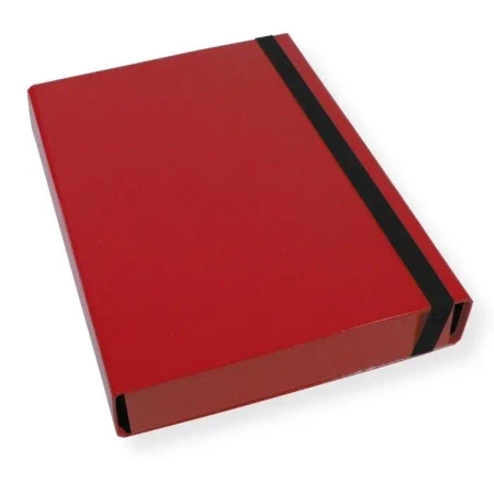 Teczka A4 skrzydłowa 5cm czerwona - Penword