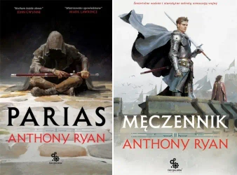 Trylogia Przymierza Stali Tom 1+2 Anthony Ryan Parias + Męczennik - Anthony Ryan