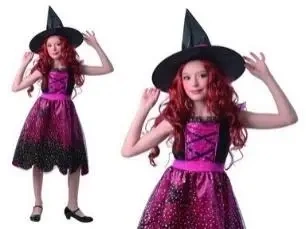 Strój Różowa Czarodziejka rozmiar L 130-140cm - Madej