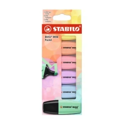 Zakreślacz Boss Mini Pastel 6szt - Stabilo