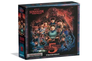 Puzzle 1000 Compact Netflix Stranger Things - Clementoni