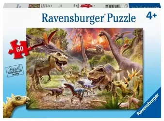 Puzzle 60 Dinozaury - Ravensburger