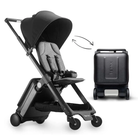 Wózek podróżny i walizka podróżna 2w1