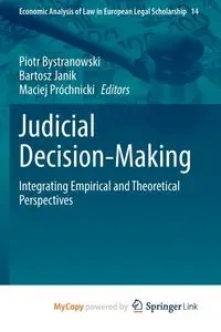 Judicial Decision-Making - Bystranowski Piotr