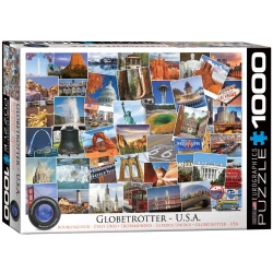 Puzzle 1000 Globetrotter Collection: USA 6000-0750 - Eurographics